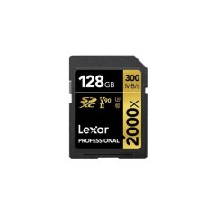 Lexar 2000X 128 Gb SDHC Class 10 - hurtig og pålidelig